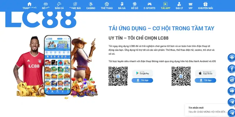 Các bước để hội viên cài đặt ứng dụng của nhà cái